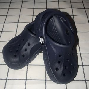 Crocs size 5 Navy
